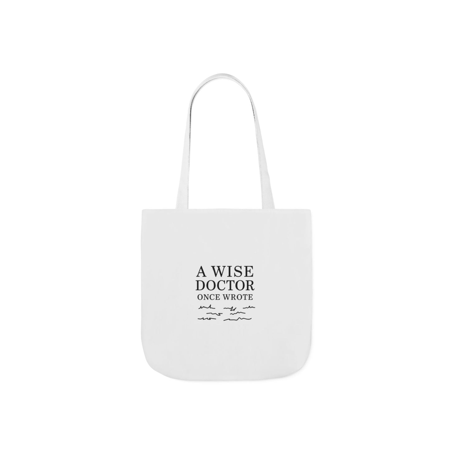 Canvas Tote Bag with Inspirational Doctor Quote - Eco-Friendly Grocery Bag, Beach Bag, Gift for Doctors, Students, and Health Professionals