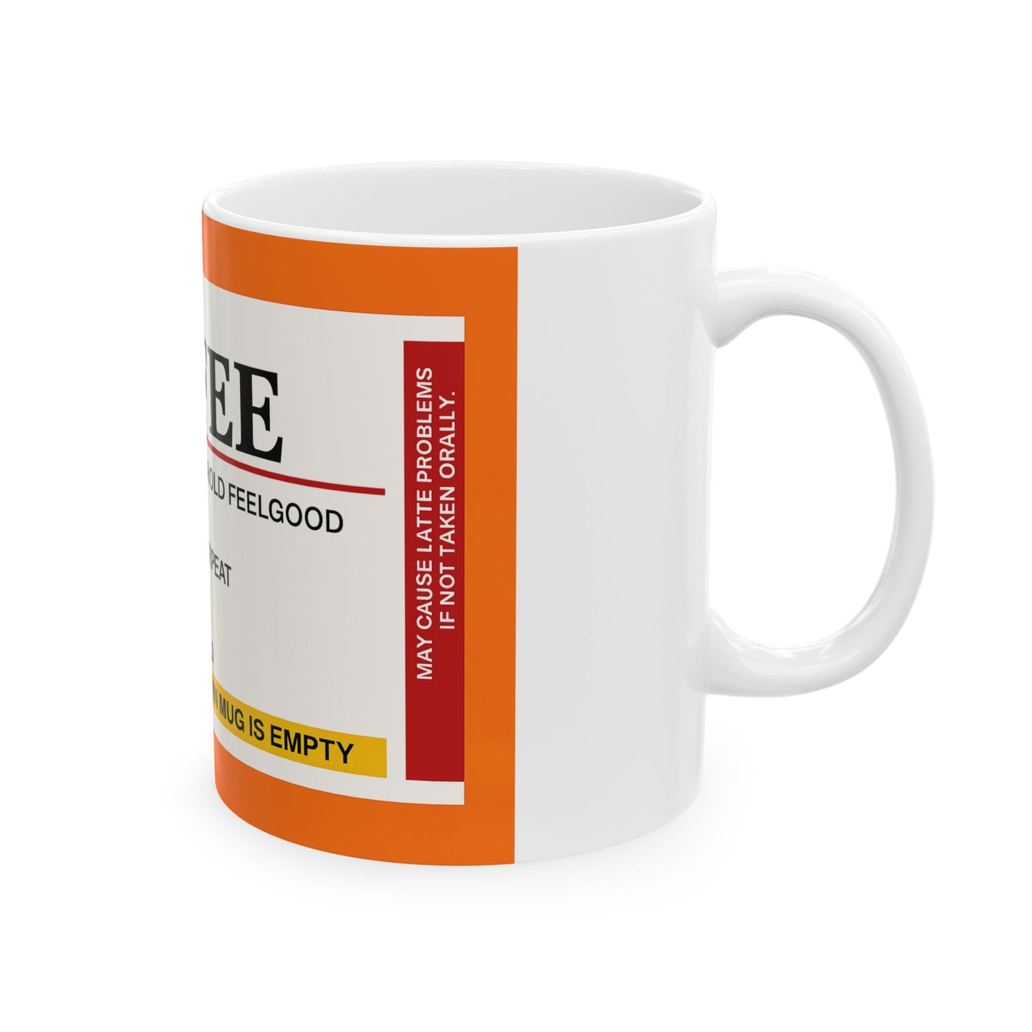 Prescription Coffee Mug, Funny Coffee Cup Gift, Doctor's Prescription Mug, Personalized Coffee Mug, Unique Mug for Coffee Lovers