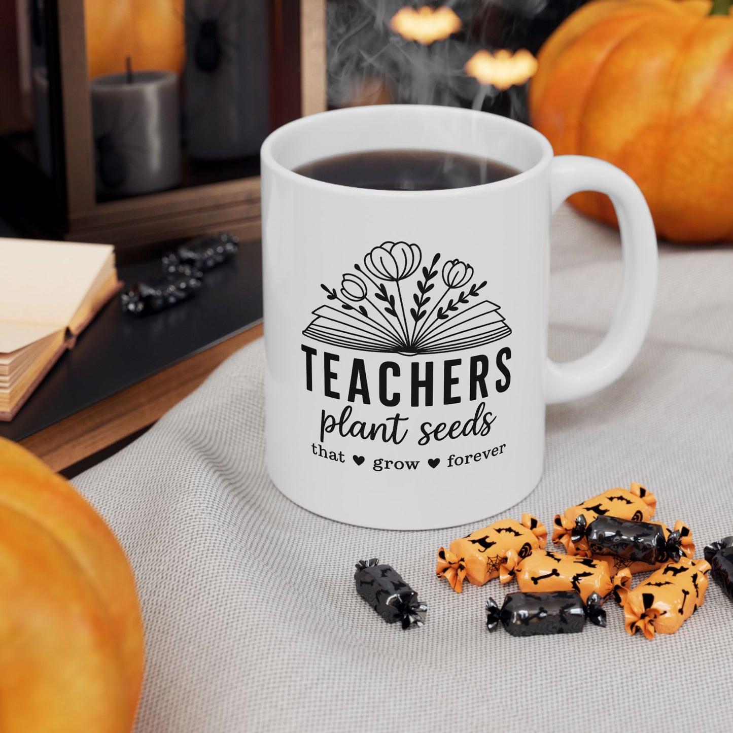 Teacher Inspirational Ceramic Mug, Gift for Educators, Coffee Tea Cup, Classroom Decor, Teacher Appreciation Day