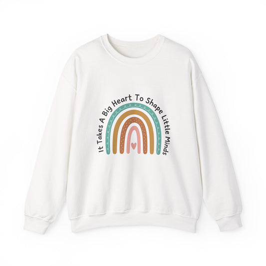 Rainbow Heart Crewneck Sweatshirt - Perfect Gift for Teachers, Cozy Casual Wear, Inspirational Gift, Heartfelt Moms Day Gift, Warmth [...]