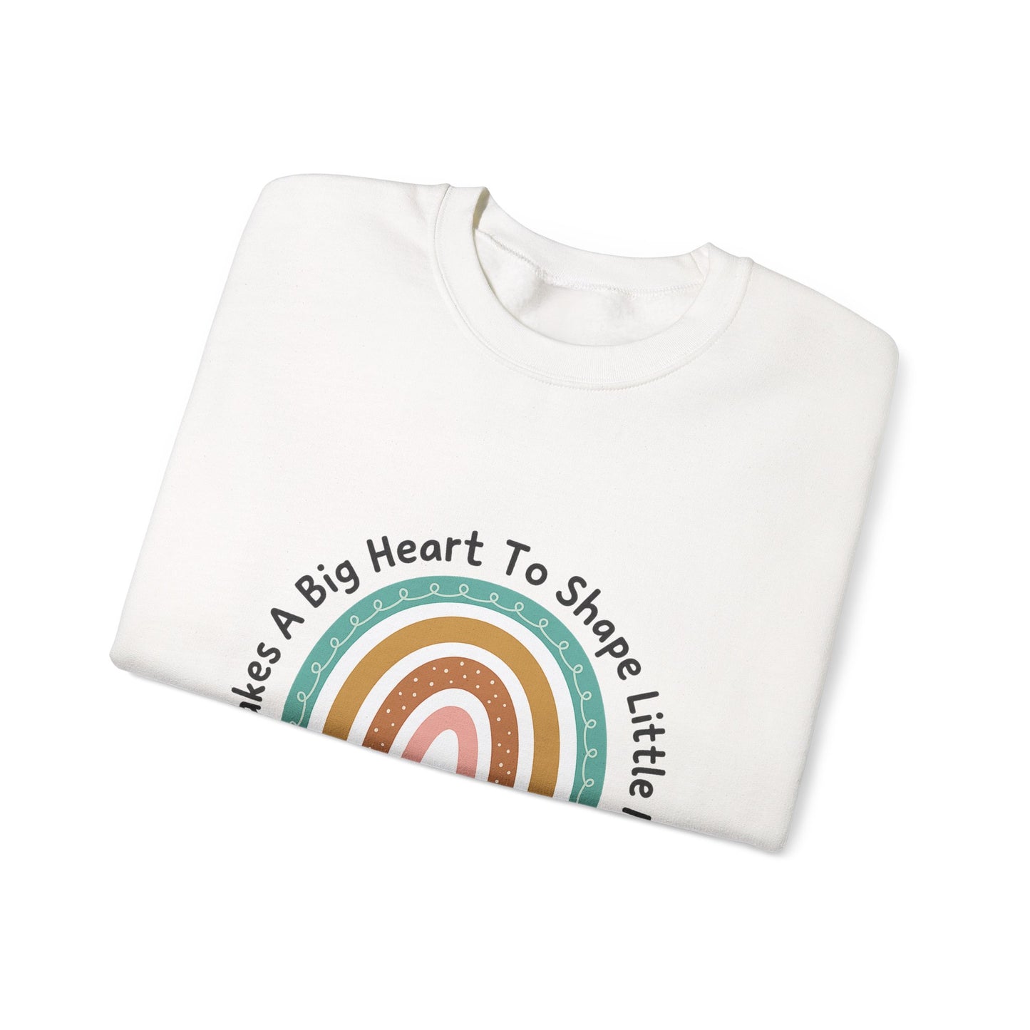 Rainbow Heart Crewneck Sweatshirt - Perfect Gift for Teachers, Cozy Casual Wear, Inspirational Gift, Heartfelt Moms Day Gift, Warmth [...]