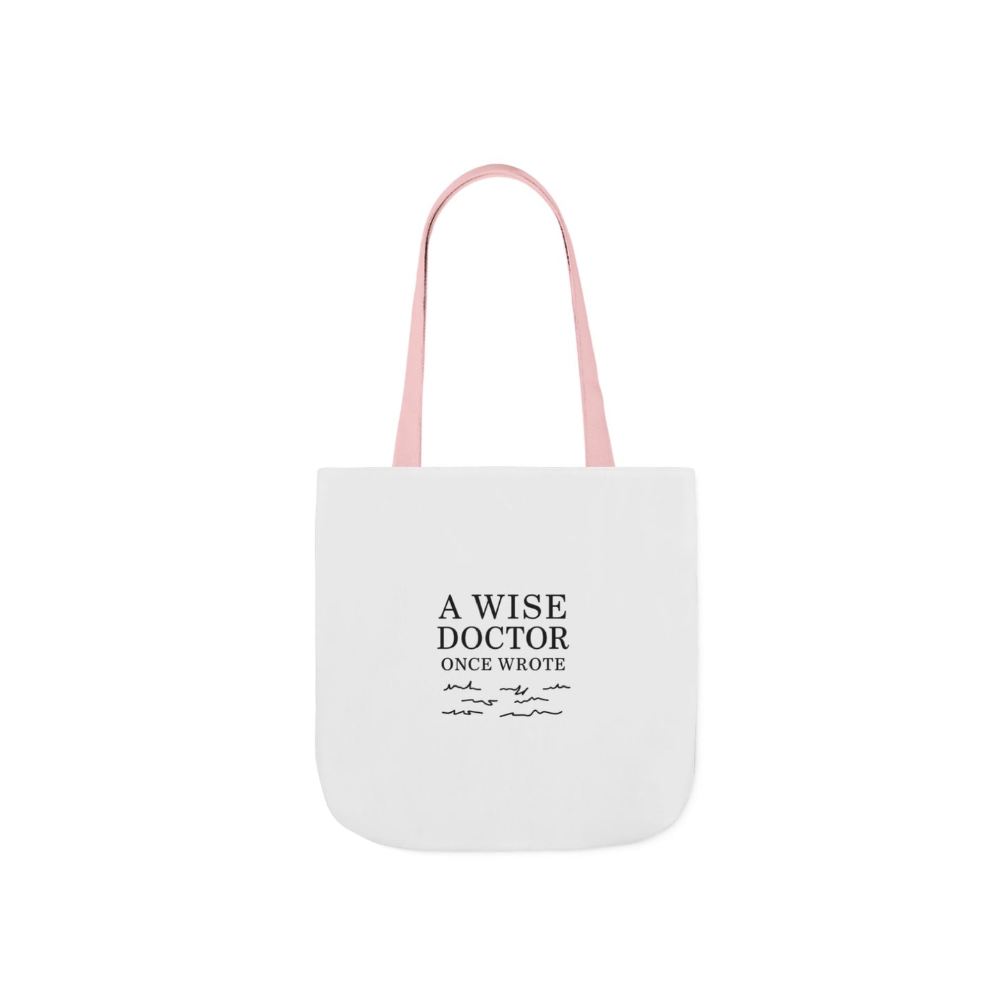 Canvas Tote Bag with Inspirational Doctor Quote - Eco-Friendly Grocery Bag, Beach Bag, Gift for Doctors, Students, and Health Professionals